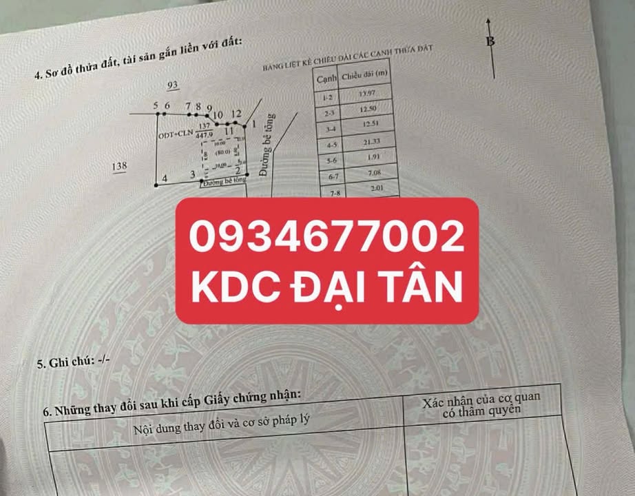 Bán Đất Nền 448m² Phường Hoàng Tân, Chí Linh - Sổ Đỏ Rõ Ràng, Gần KCN