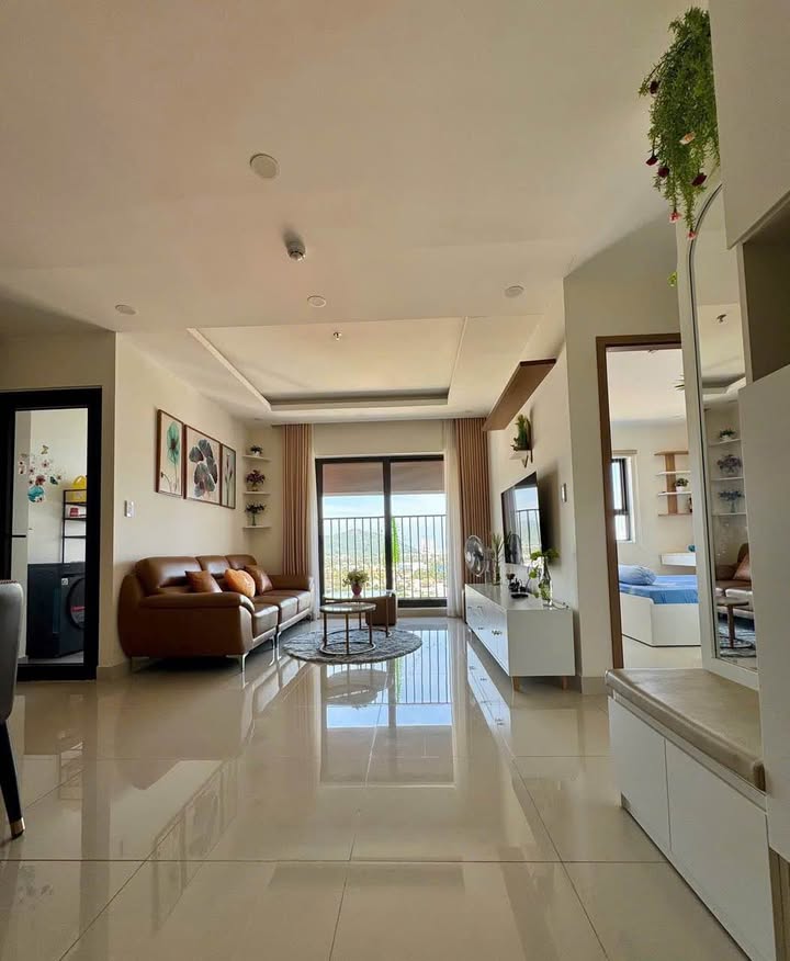 Cho thuê căn hộ 75m² CT3 Vĩnh Điềm Trung - 2PN, Full nội thất, Giá 15 triệu