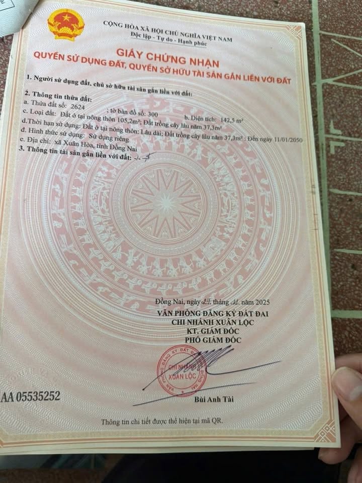 Đất Xuân Lộc 142m² - Đường 3, Xuân Hưng - Giá 650 Triệu