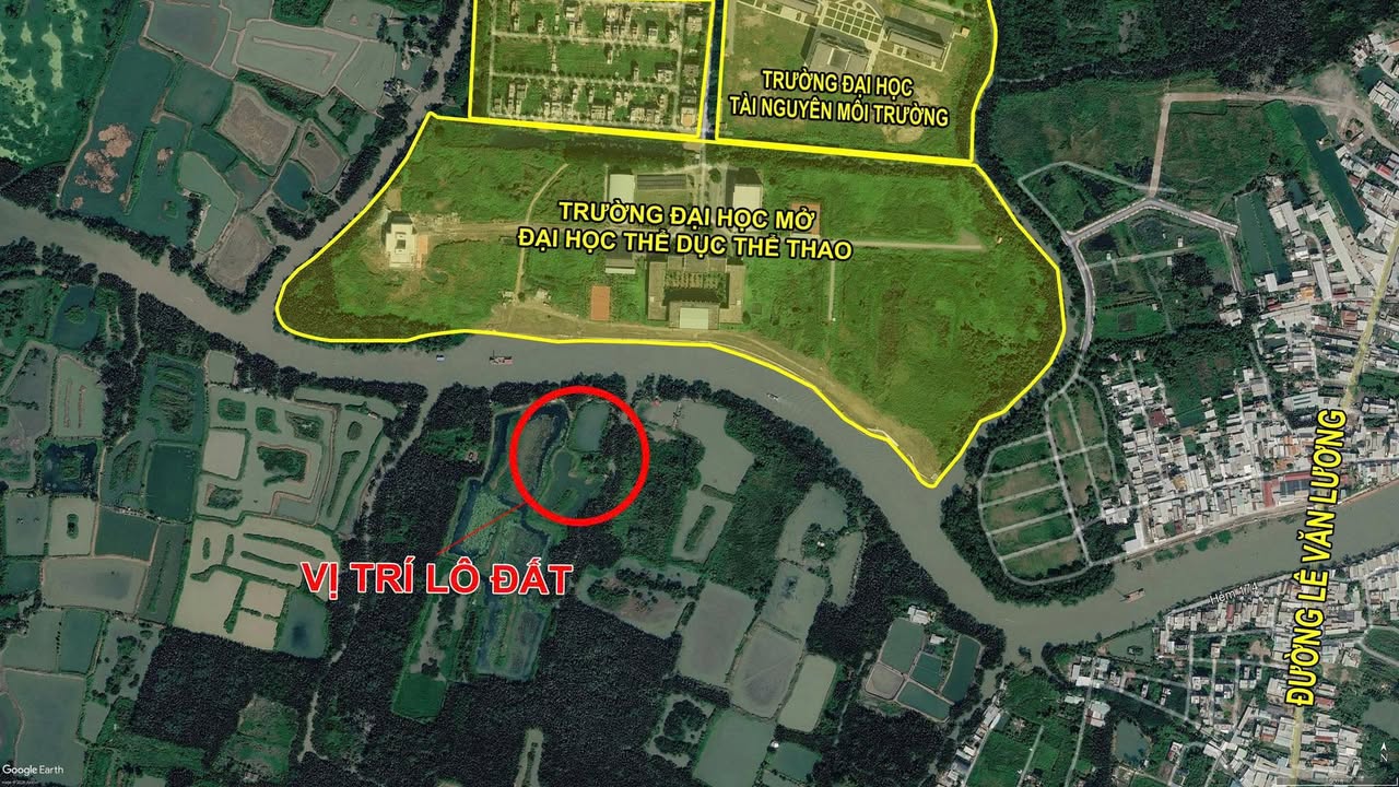 Bán Đất Vườn 4400m² Xã Nhơn Đức, Nhà Bè - View Sông Mát Lạnh