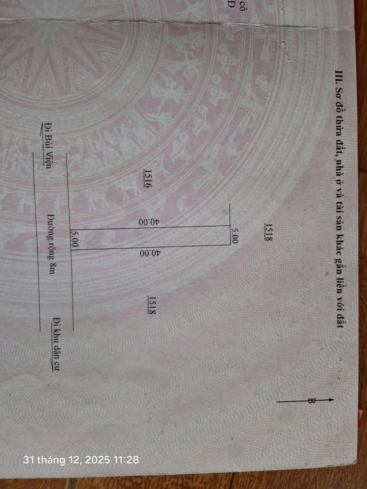 Bán đất Hẻm Bùi Viện, Pleiku 200m² - Sổ hồng sẵn, giá chỉ 4 tỷ