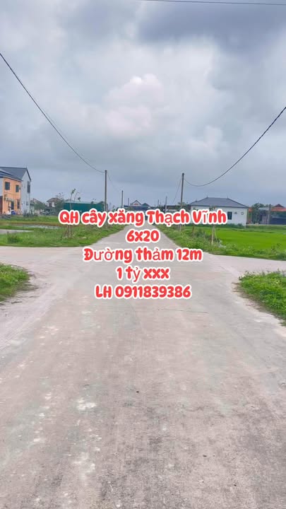 Đất Nền Thạch Hà - 120m², Hướng Đông, Gần Cao Tốc, Giá 1.9 Tỷ