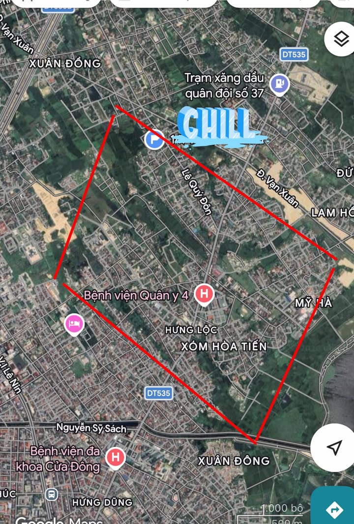 Bán đất Hưng Lộc, Vinh 80m² - Đường thông rộng 3 tỷ