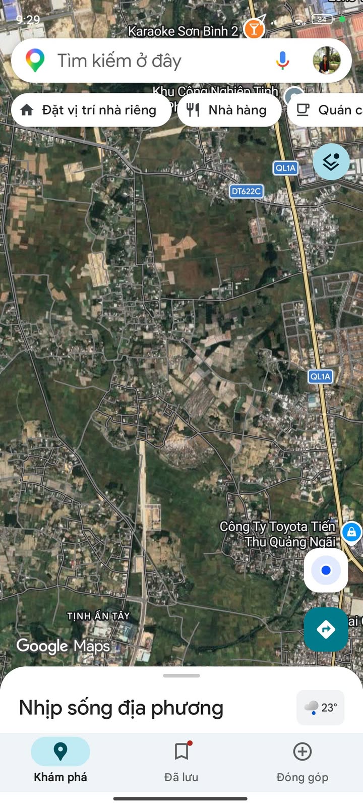 Bán Đất Tịnh Phong 100m² - Gần Đường Dẫn Thạch Bích, Giá 500 Triệu