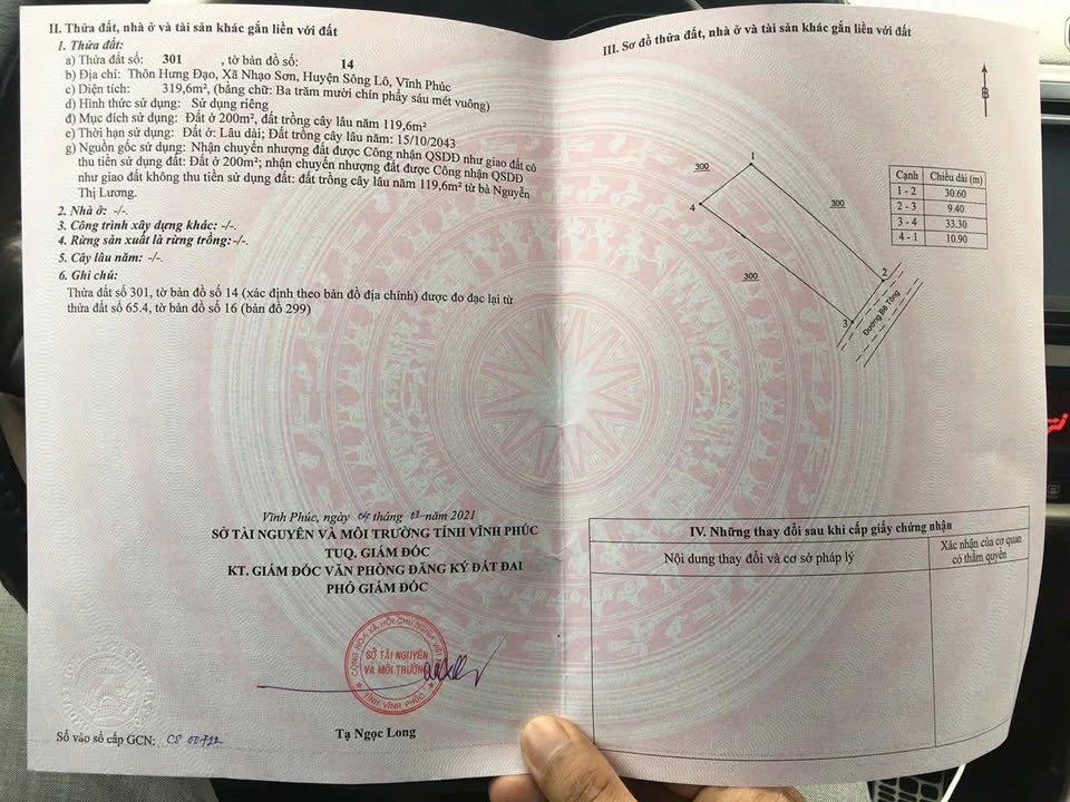 Đất nền Tam Sơn Sông Lô 320m² giá 1.92 tỷ - Sổ đỏ sẵn sàng!