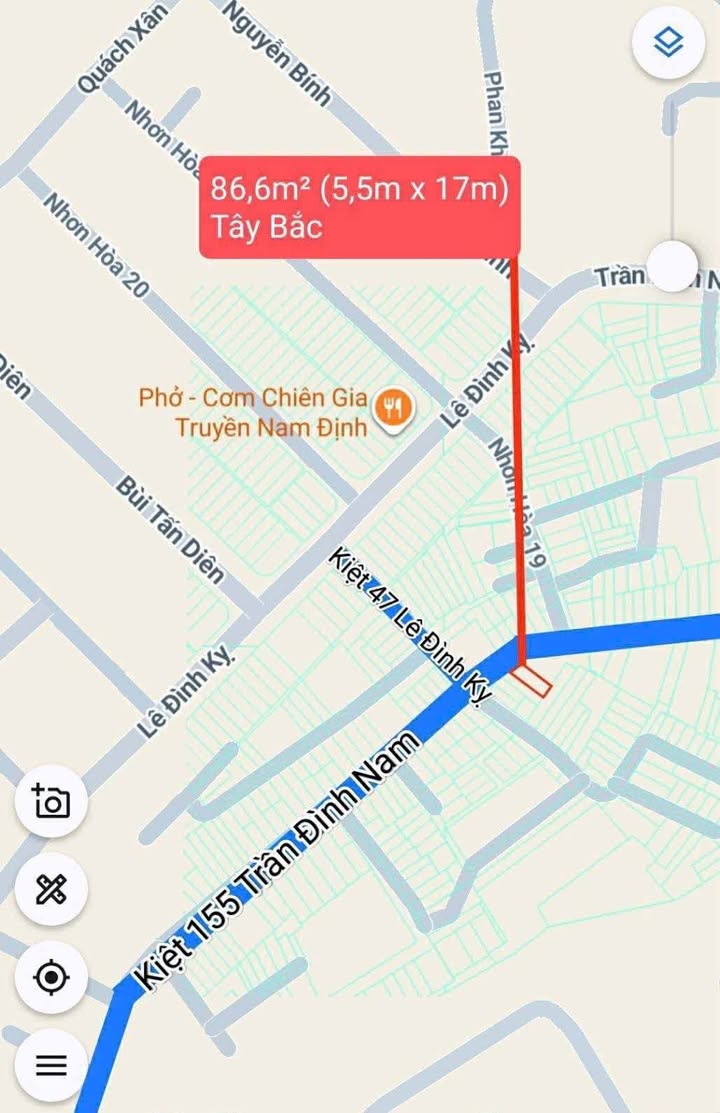 Đất Nền Sơn Trà - 86.8m² - Kiệt Oto 6m - Giá 3.95 Tỷ