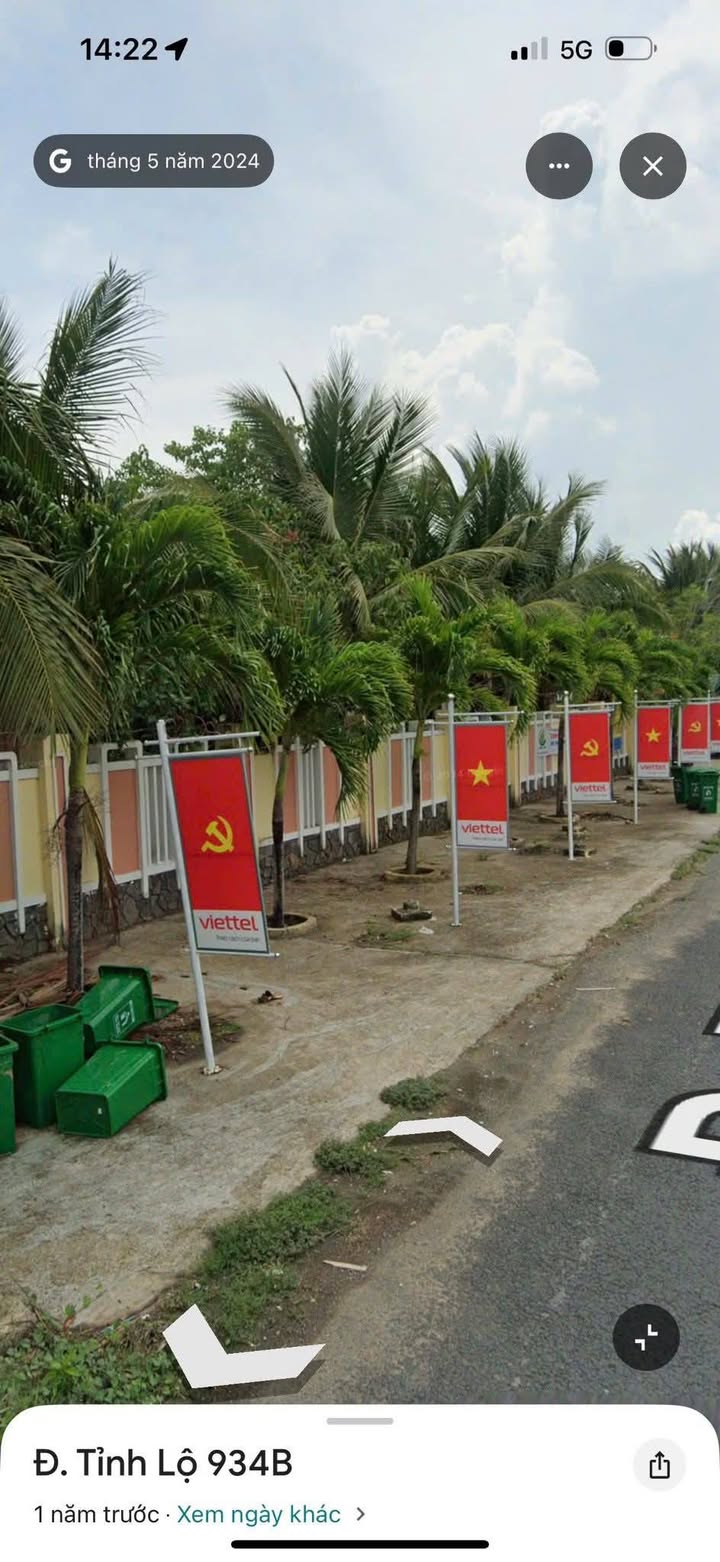 Đất Mặt Tiền TL934B Trần Đề - Sóc Trăng 1000m² Giá Đầu Tư