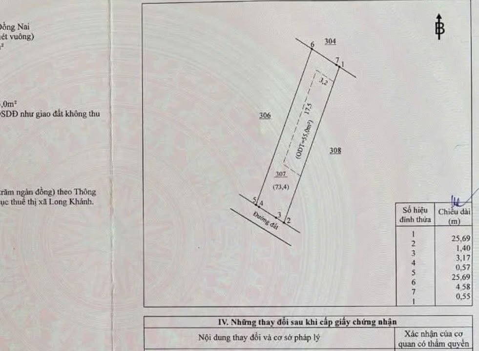 Bán đất thổ cư 138m² Phường Xuân Hòa, Long Khánh - Sổ riêng, ô tô vào tận nơi