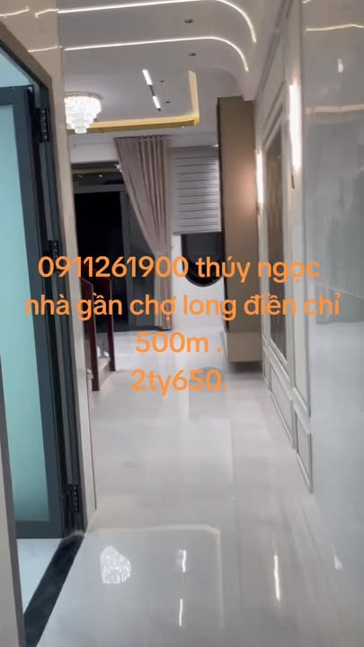 Nhà Mới Xây Long Điền - 100m² - 2.65 Tỷ - Sổ Riêng