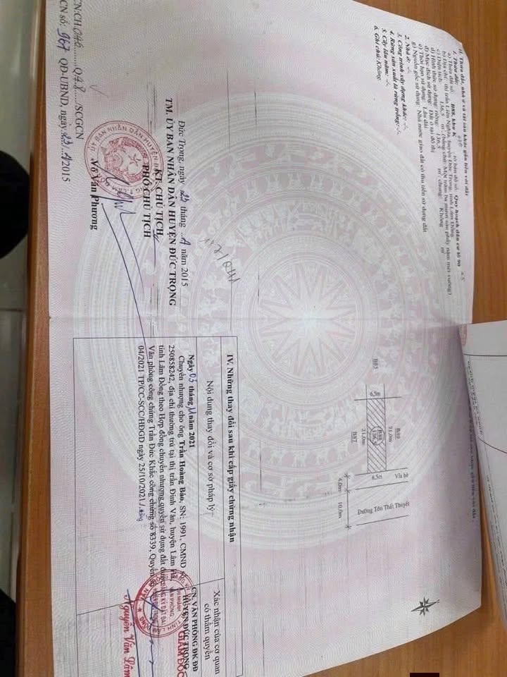 Đất nền Tân Hội Đức Trọng 136m² 4,65 tỷ - Sổ hồng chính chủ