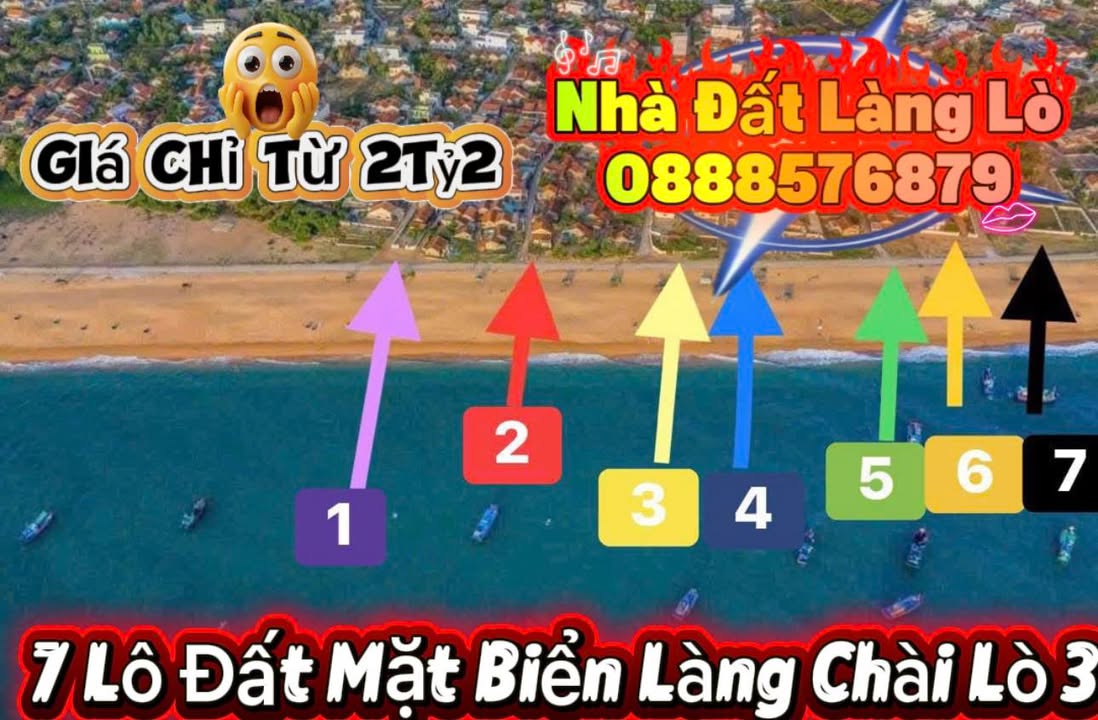 Đất Biển Lò 3, Đắk Lắk - 1182m² ODT, Sổ Đỏ, Hướng Biển