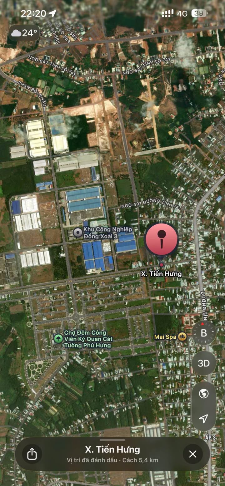 Nhà Mặt Tiền Kinh Doanh Phố Lồng Đèn, Đồng Xoài - 520m² Giá Tốt