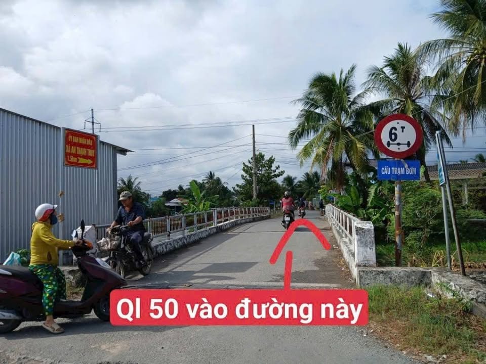 Bán Đất Mặt Tiền Nhựa An Thạnh Thủy, Tiền Giang - 129.5m² Giá 360 Triệu