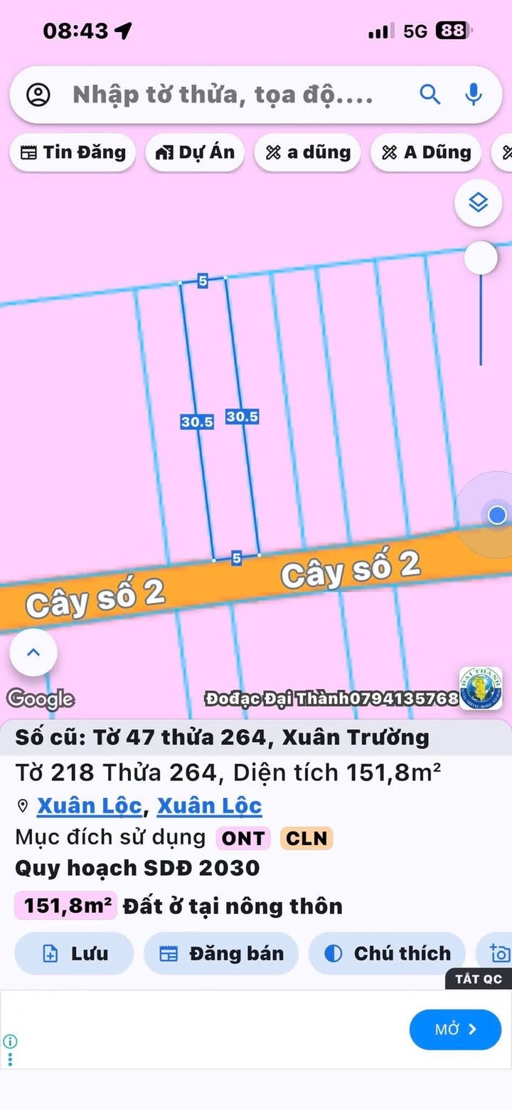 Đất Nền Xuân Trường, Xuân Lộc 150m² - Sổ Đỏ Thổ Cư, Giá Tốt