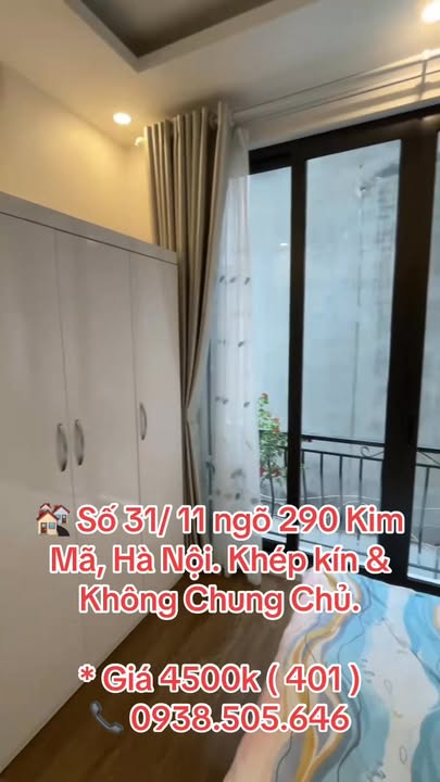 Cho thuê phòng trọ 20m² Kim Mã, Ba Đình - Giá 4.5 triệu, Sẵn Sàng Ở Ngay!