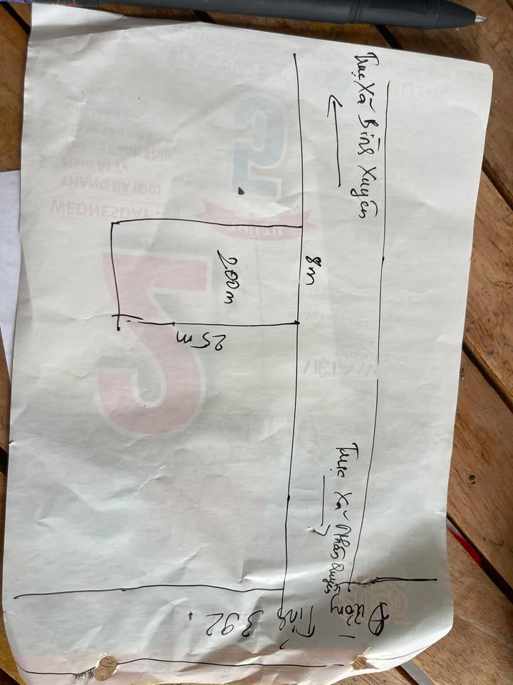 Đất nền vuông vắn 200m² tại Xã Bình Giang, Hòn Đất - Sổ đỏ chính chủ, giá tốt