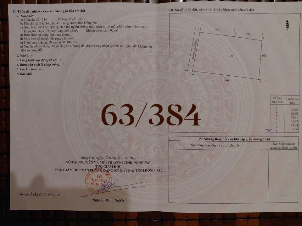 Bán Đất 7200m² Trảng Bom, Đồng Nai - Sổ Đỏ Sẵn Sàng