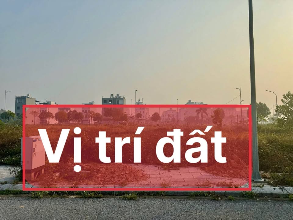 Đất Đô Thị Bắc Đầm Vạc, Vĩnh Yên - 120m² Sổ Đỏ, Giá Tốt