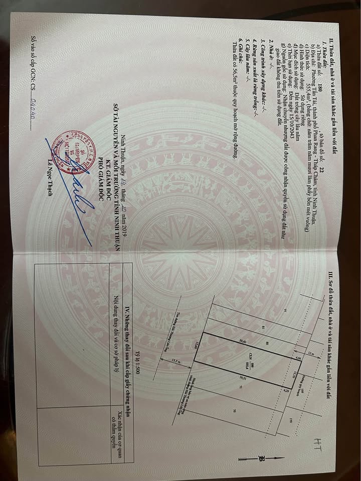 Đất Vàng Mặt Tiền Hải Thượng Lãn Ông, Phan Rang 555m² - Dòng Tiền 120 Triệu/Năm