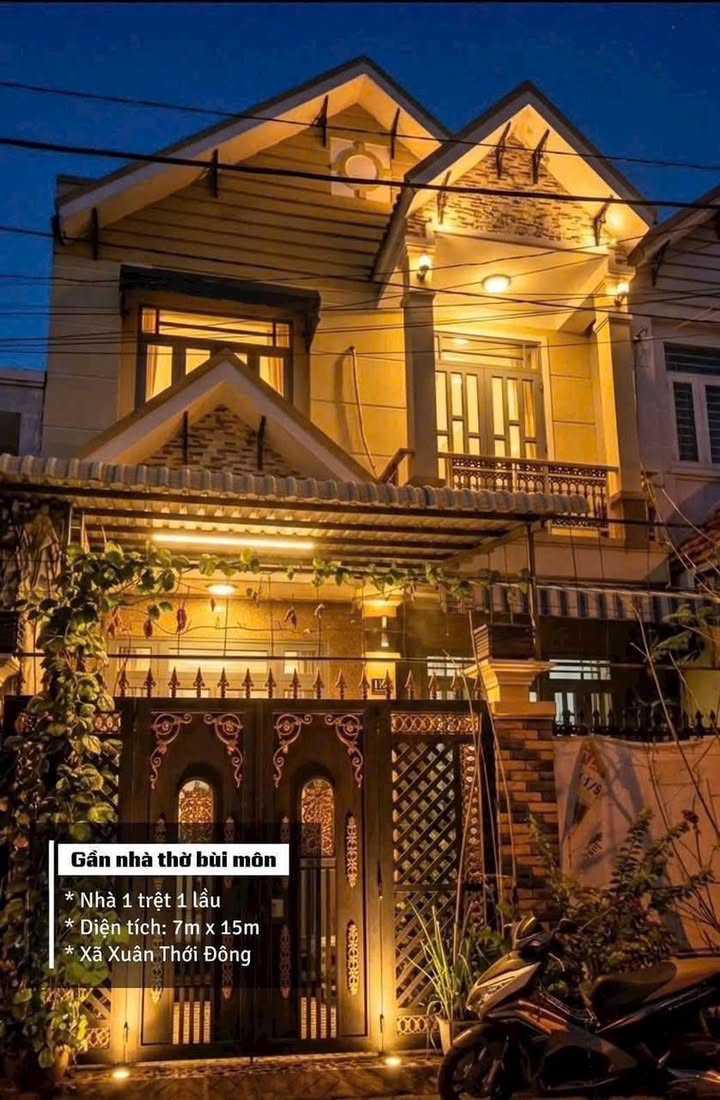 Nhà 1 Lầu Hóc Môn - 112m² Ngay Trần Văn Mười, Giá 4.8 Tỷ