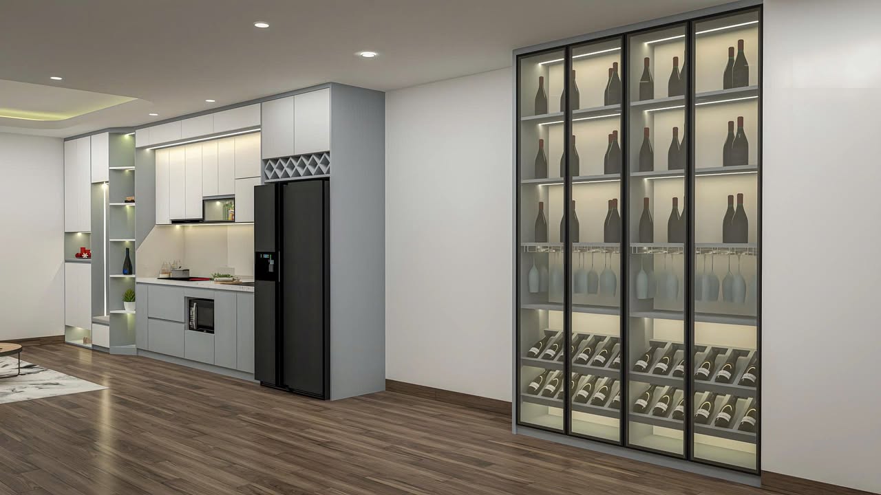 Bán gấp căn hộ VP6 Linh Đàm 45m² - 2PN, Full nội thất, View hồ thoáng đãng