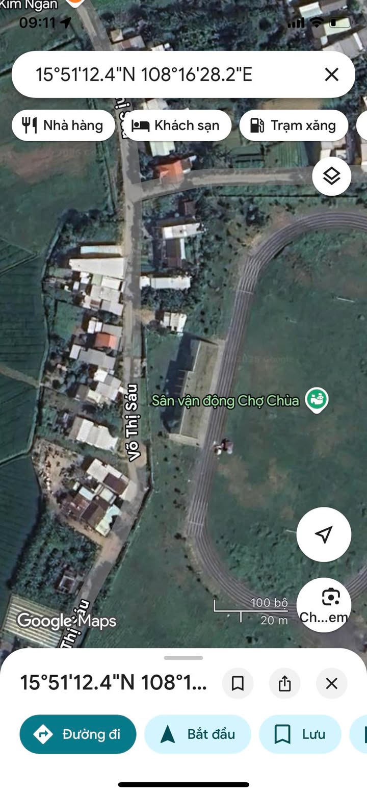 Đất Sổ Hồng Vuông Vức 120m² Võ Thị Sáu, Duy Xuyên - Giá Hợp Lý