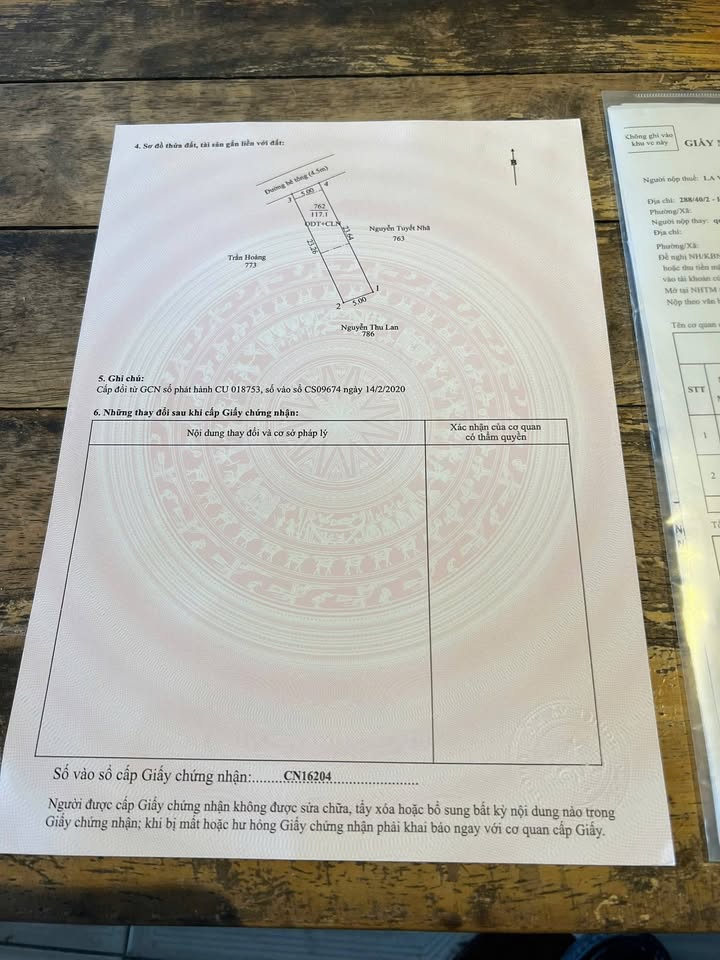 Đất nền Định Hòa, Bến Cát 117m² - Sổ sẵn, giá 1.95 tỷ