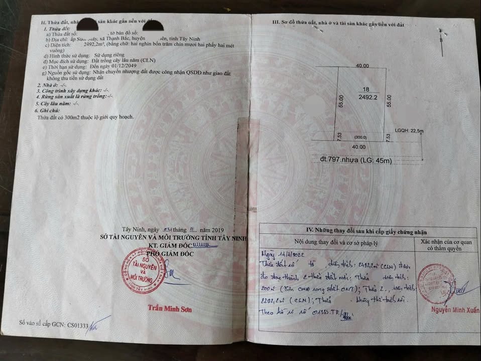 Đất nền mặt tiền Tỉnh lộ 45m Bình Tân - Đầu tư sinh lời vượt trội