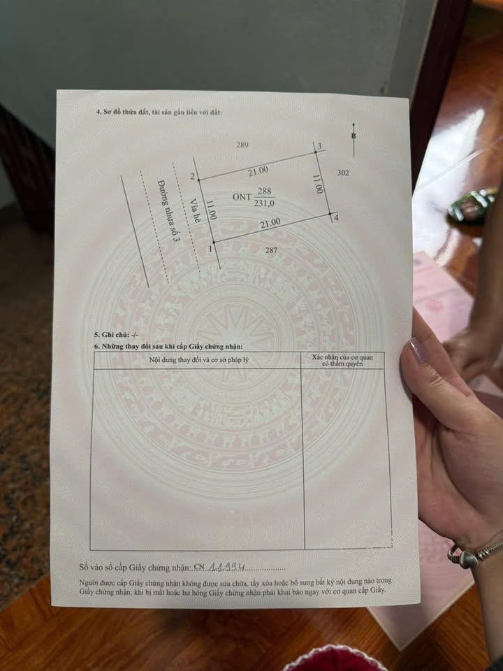 Đất Tái Định Cư Dầu Tiếng 231m² - Sổ Hồng Thổ Cư 100% - Giá Đầu Tư 1.1 Tỷ