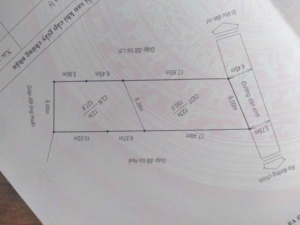Bán Gấp Đất Vàng P. Chiềng Sinh, TP. Sơn La - 407m² Sẵn Sổ Hồng