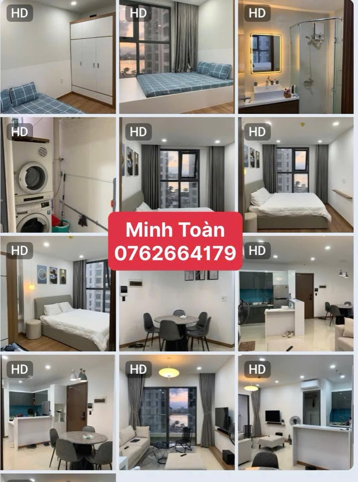 Cho thuê căn hộ Altara Quy Nhơn 2PN, full nội thất - 7 triệu/tháng