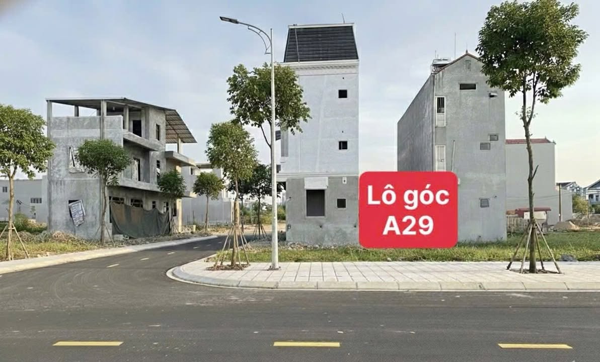 Đất Nền Góc KĐT Nam Vĩnh Yên - 96m² - View Trường Liên Cấp