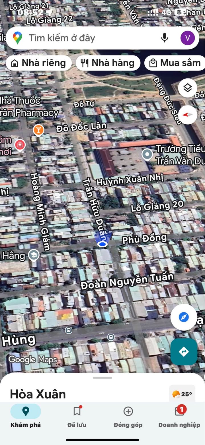 Nhà Mặt Tiền Kinh Doanh 2 Mặt Thoáng - Đường Phù Đổng, Đà Nẵng - 228m²