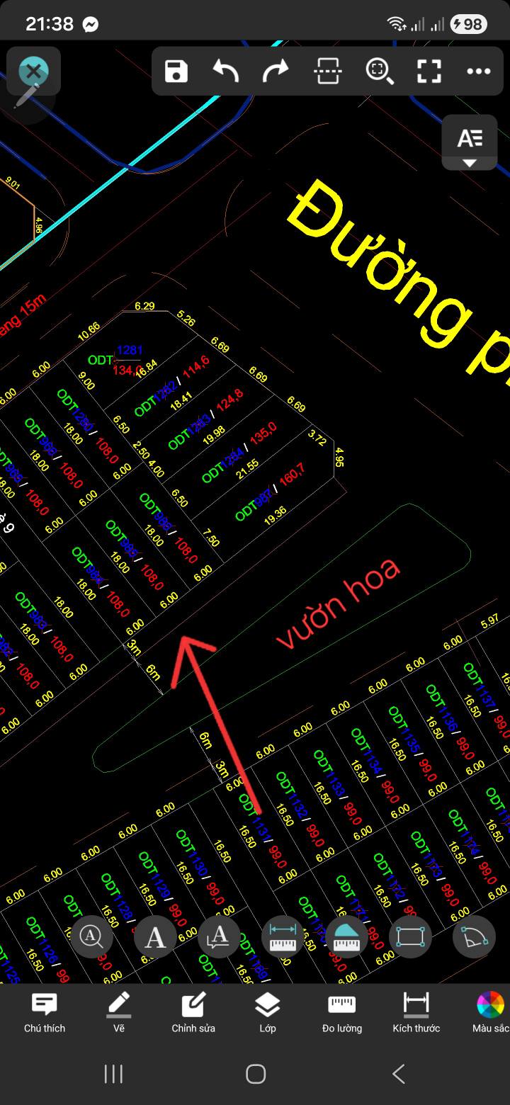 Đất nền 108m² Tân Lập, Thái Nguyên - Full thổ cư, View xanh mát