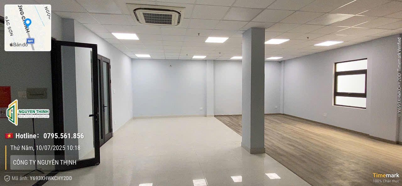 Cho thuê văn phòng tầng 6, T.Chinh, ĐN - 11 triệu/tháng