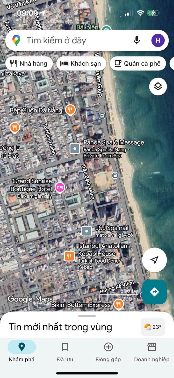 Mặt bằng kinh doanh 380m² Phố Du Lịch Đà Nẵng - Giá 80 triệu/tháng