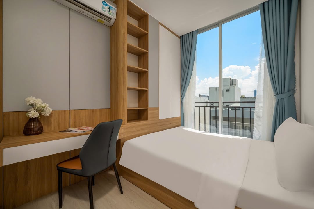 Cho thuê căn hộ 2PN Sơn Trà, Đà Nẵng - Ban công thoáng, gần biển Mỹ Khê