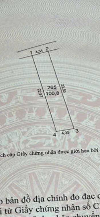 Đất nền Đông Anh - 100.8m² Sổ đỏ, Ngõ thông, Gần phố - Chỉ hơn 4 tỷ
