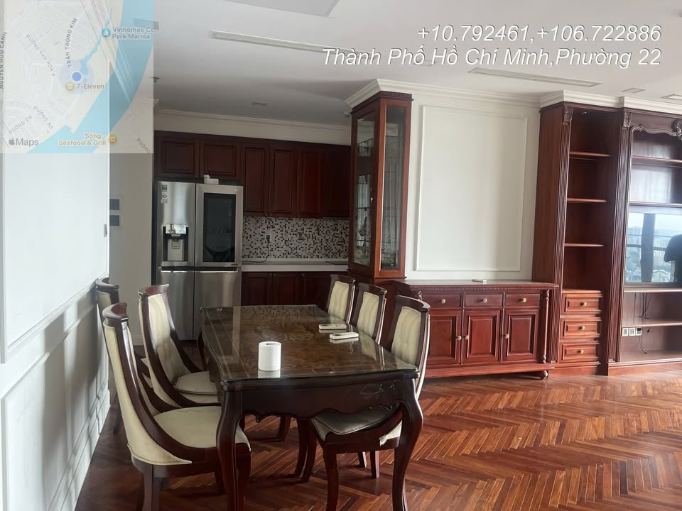 Cho thuê Căn hộ 4PN Vinhomes Central Park - View Công viên 70 Triệu/tháng