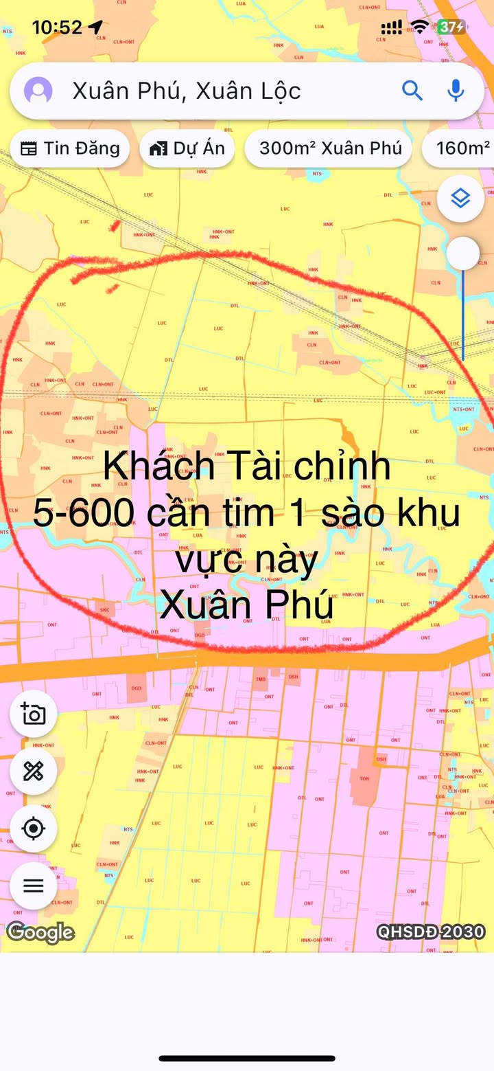Bán Đất Nền 360m² Phường Suối Tre, Long Khánh - Giá Tốt