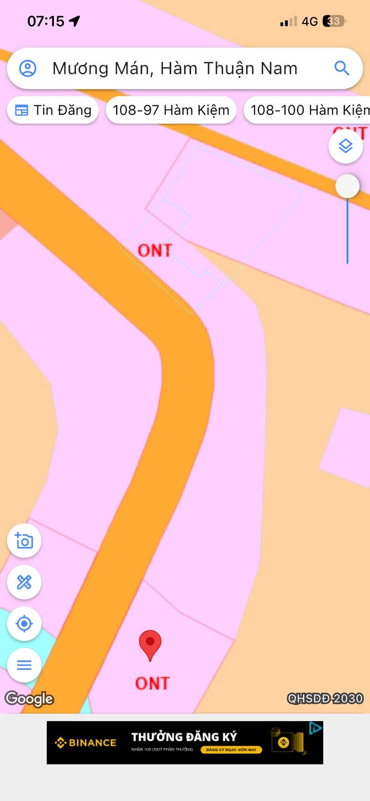 Đất Mặt Tiền Mương Mán, Bình Thuận - 130.5m² Sẵn Sàng Kinh Doanh