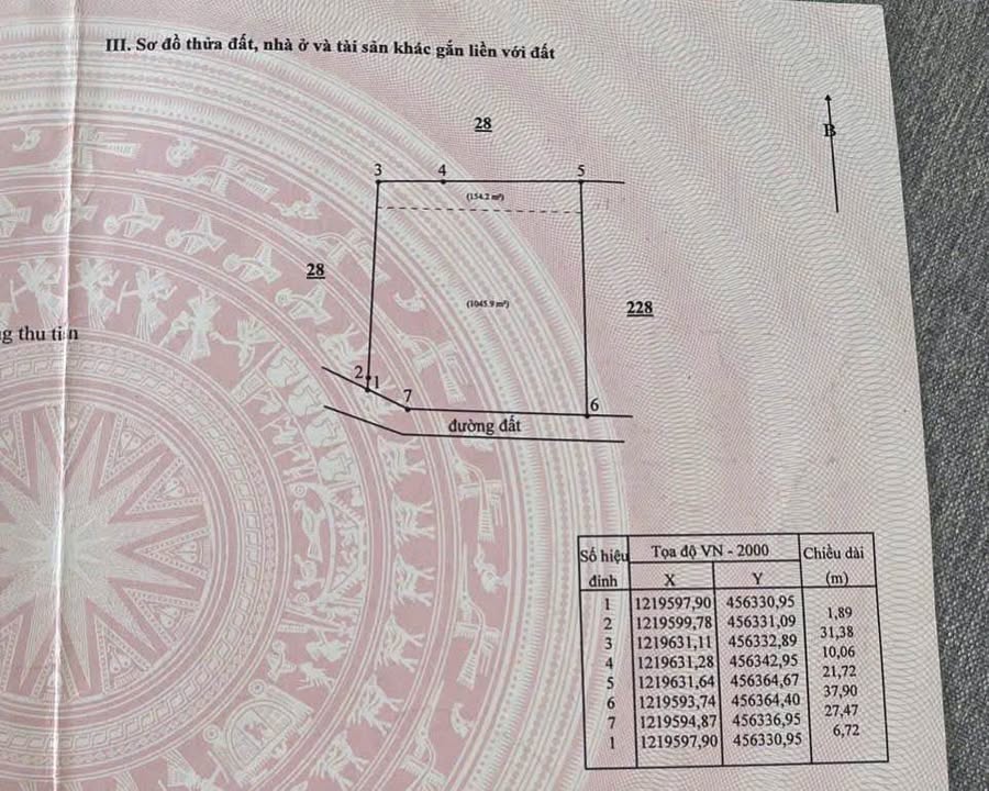 Bán Đất Vườn 720m² Hàm Liêm, Bình Thuận - Sổ Riêng, Giá Tốt