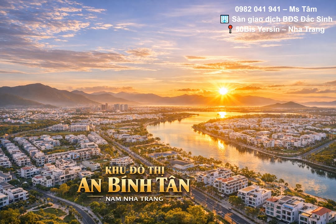 Bán Đất KĐT An Bình Tân, Nha Trang 100m² - Sổ Hồng Chính Chủ