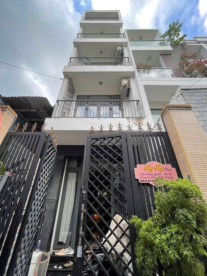 Nhà 1 trệt 4 lầu Âu Dương Lân Q8 (68m²) - Sổ hồng riêng, 6PN