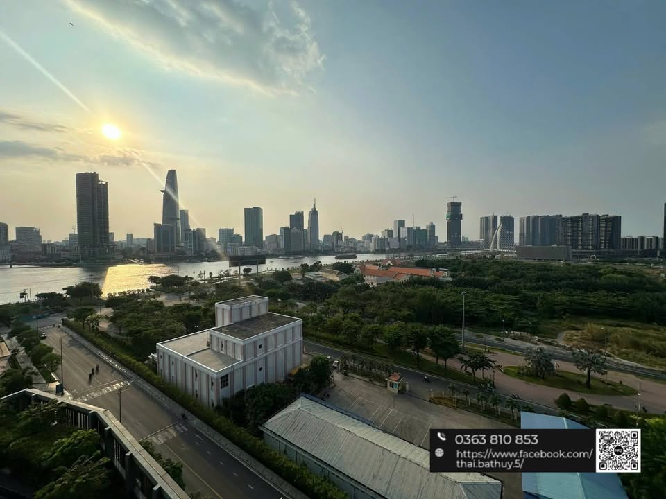 Cho thuê căn hộ Empire City 1PN 64m² view sông, giá 32 triệu