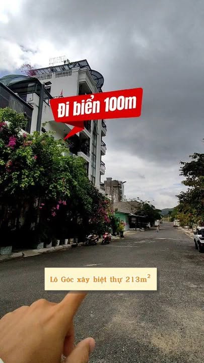 Đất Vàng 213m² Lô Góc Kinh Doanh Khách Sạn - Liền Kề Biển Nha Trang 13 Tỷ