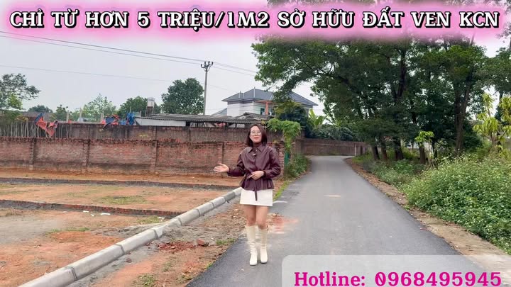 Đất nền Thôn 8 Tam Dương 134m² từ 500 triệu - Sổ đỏ chính chủ