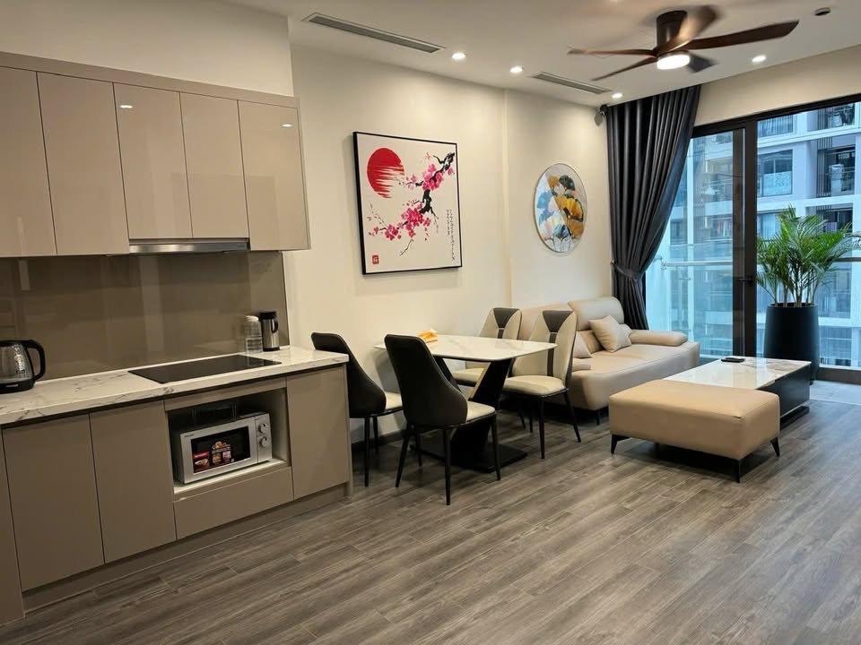 Cho thuê căn hộ 1PN Vinhomes Smart City, 45m2, full đồ, giá 10.5 triệu