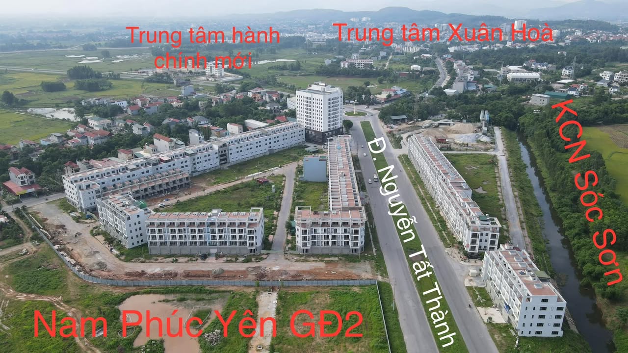 Đất Nền KDT Nam Phúc Yên - 100m² Giá Tốt Đầu Tư