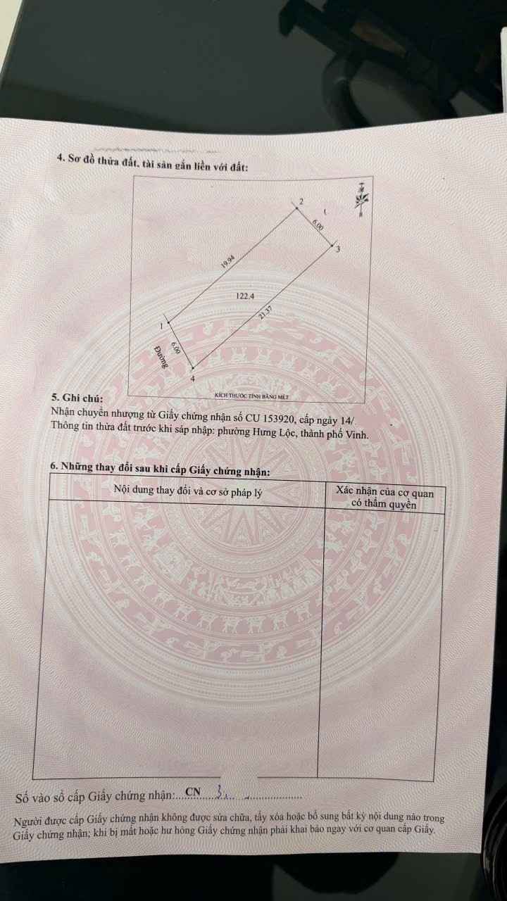 Nhà cấp 4 122m² Hưng Lộc, Vinh - Dòng tiền 5tr/tháng, Sẵn ở ngay!